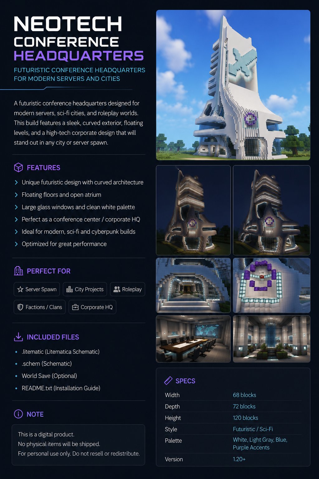 NeoTech Conference Headquarters